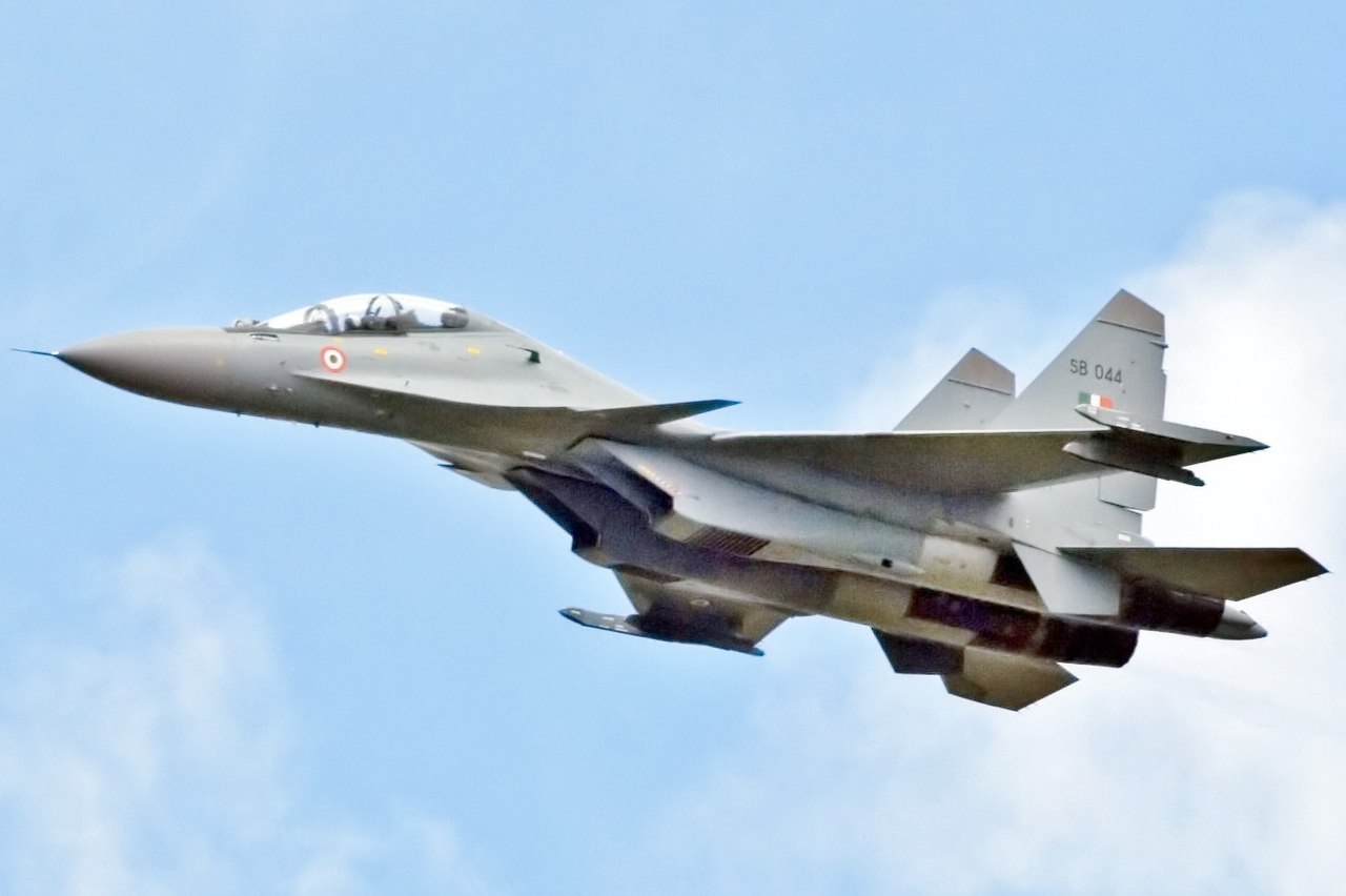 印度蘇愷30MKI戰機。(圖：維基百科)