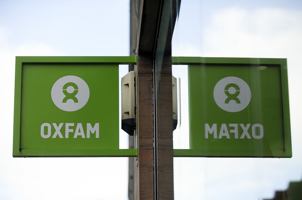 國際慈善組織「樂施會」(Oxfam) (AFP)