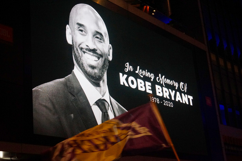 美國職籃NBA洛杉磯湖人傳奇球星布萊恩（Kobe Bryant）1月26日墜機過世。(圖:中央社檔案照片)