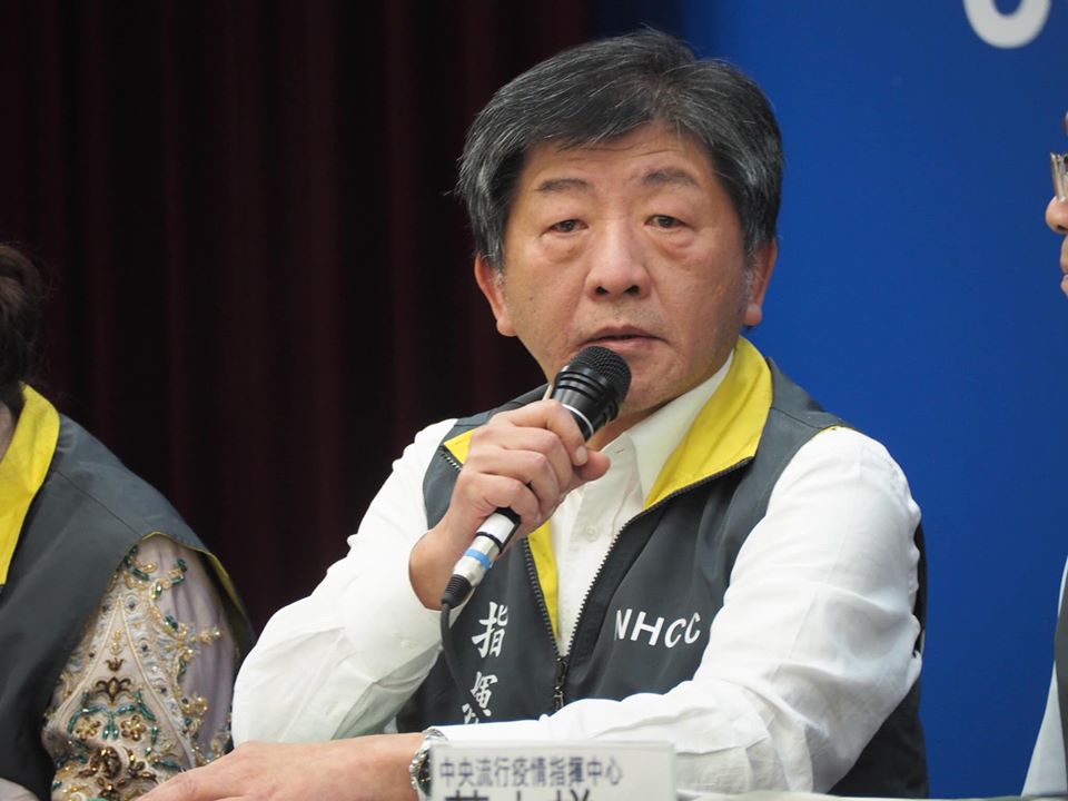 中央流行疫情指揮中心指揮官、衛生福利部部長陳時中。(蕭照平攝)