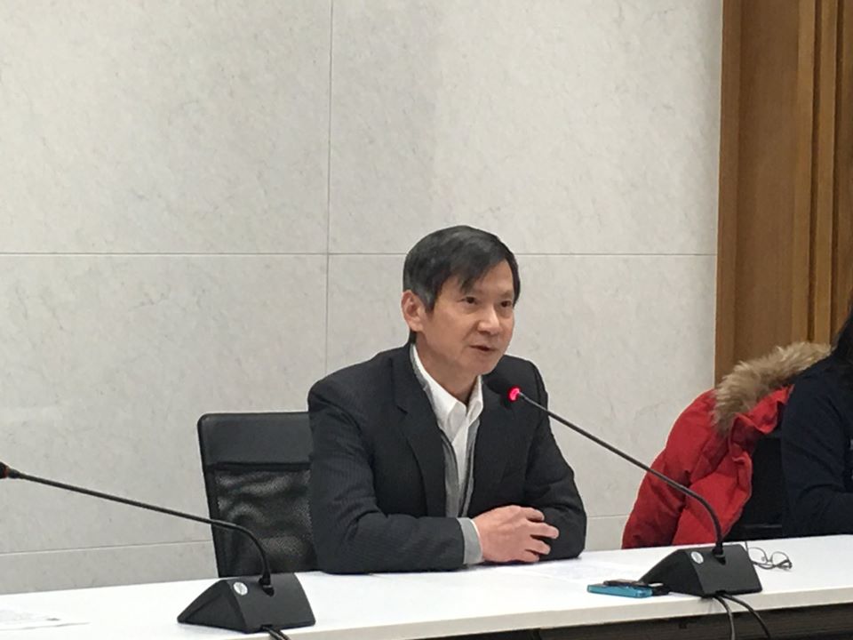 財政部關務署副署長彭英偉。（謝佳興 攝）