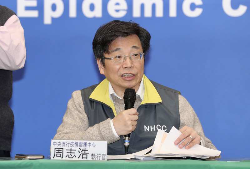 中央流行疫情指揮中心執行官、疾病管制署署長周志浩。（資料照 / 中央社）
