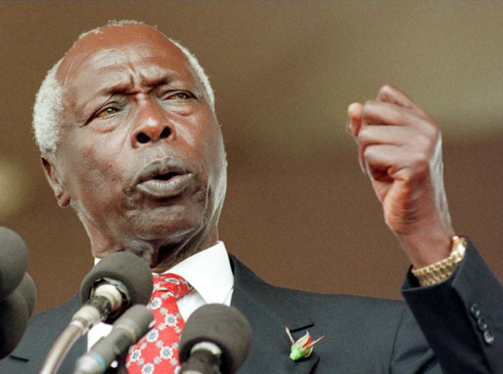 前肯亞總統莫怡(Daniel Arap Moi) (AFP)