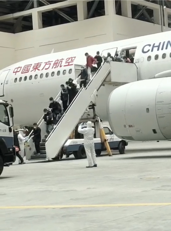 首批接返名單 陸委會：僅獲「艙單」審入境資格。（旅客提供）