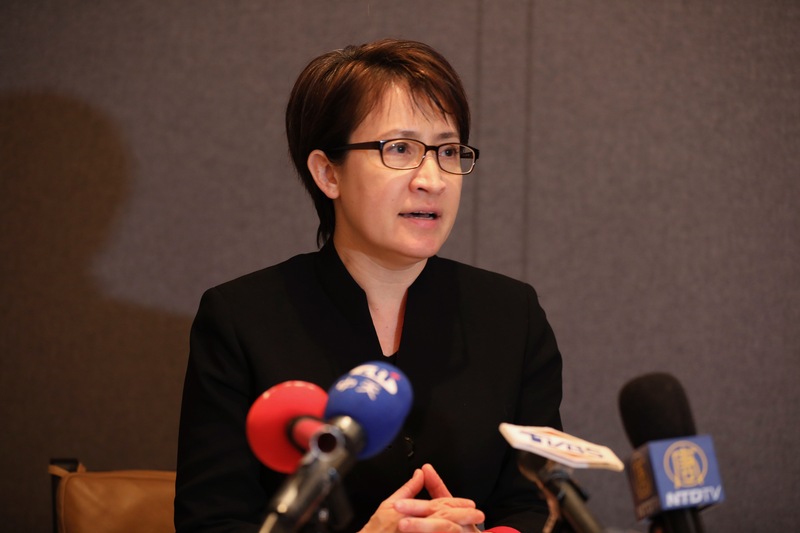 副總統當選人賴清德3日抵達美國華府進行訪問。訪團顧問蕭美琴（圖）告訴媒體，美國有很多人想進一步認識了解賴清德，都會做出適度安排。(圖:中央社)