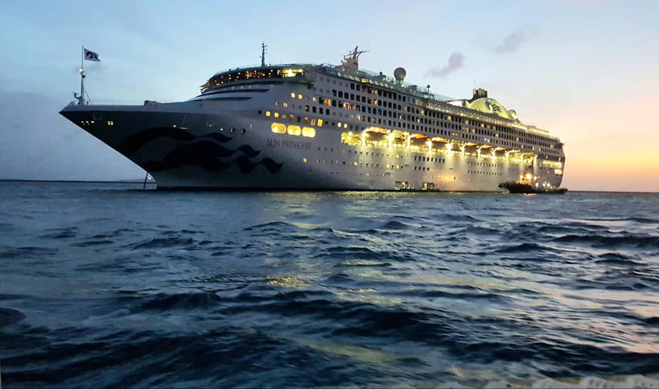 公主郵輪高層5日指出，早已提升防疫、謝絕陸客，因此未來的影響應該有限。(圖：公主郵輪台灣臉書)