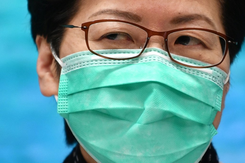 香港特首林鄭月娥(Carrie Lam)  (AFP)