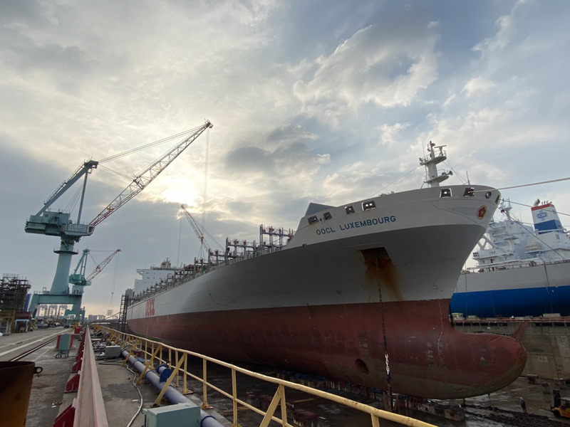 海巡署新造第二艘4000噸級巡防艦今天(11日)開工，首創海巡艦艇建置負壓隔離病房，普通病床也增設負壓隔離罩，降低交叉感染風險，維護執勤人員安全。（資料圖片/台船提供）