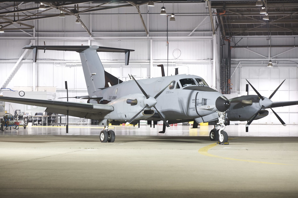 RC-12X偵察機。(圖：Flickr)