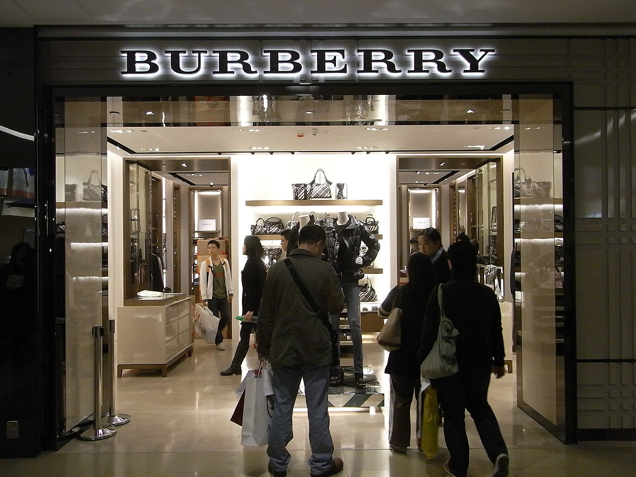 香港Burberry分店(圖取自維基)