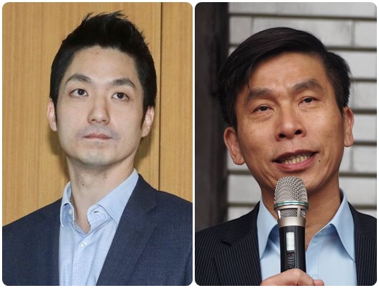 國民黨團書記長蔣萬安(左)、民進黨團書記長鍾佳濱。(合成圖)