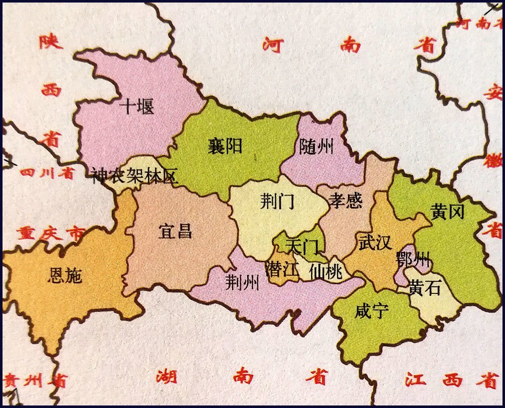 湖北首度公布武漢肺炎死亡率 天門市排第一(圖取自網路)