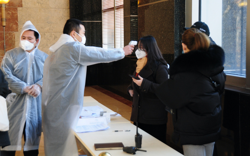 台企集中的中國江蘇省昆山市，包括仁寶、緯創、富士康等工廠陸續局部復工。(圖：中央社)