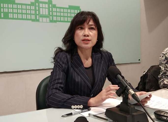 行政院發言人Kolas Yotaka (谷辣斯．尤達卡)10日表示，我方的目標是爭取專家本人出席論壇，目前仍由外交部交涉中。(王韋婷 攝)