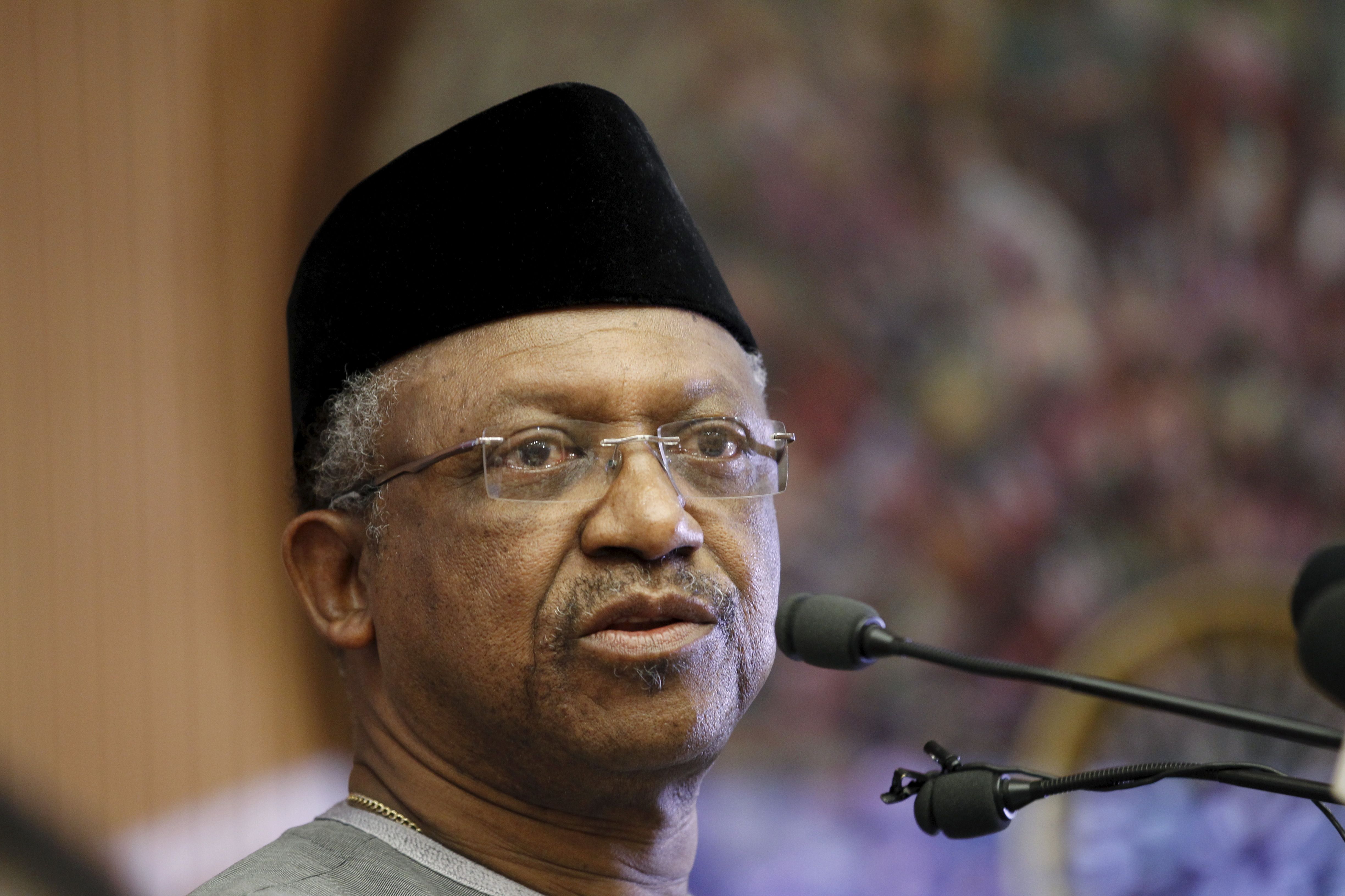 奈及利亞衛生部長尹漢奈爾(Osagie Ehanire) (路透社/達志影像)