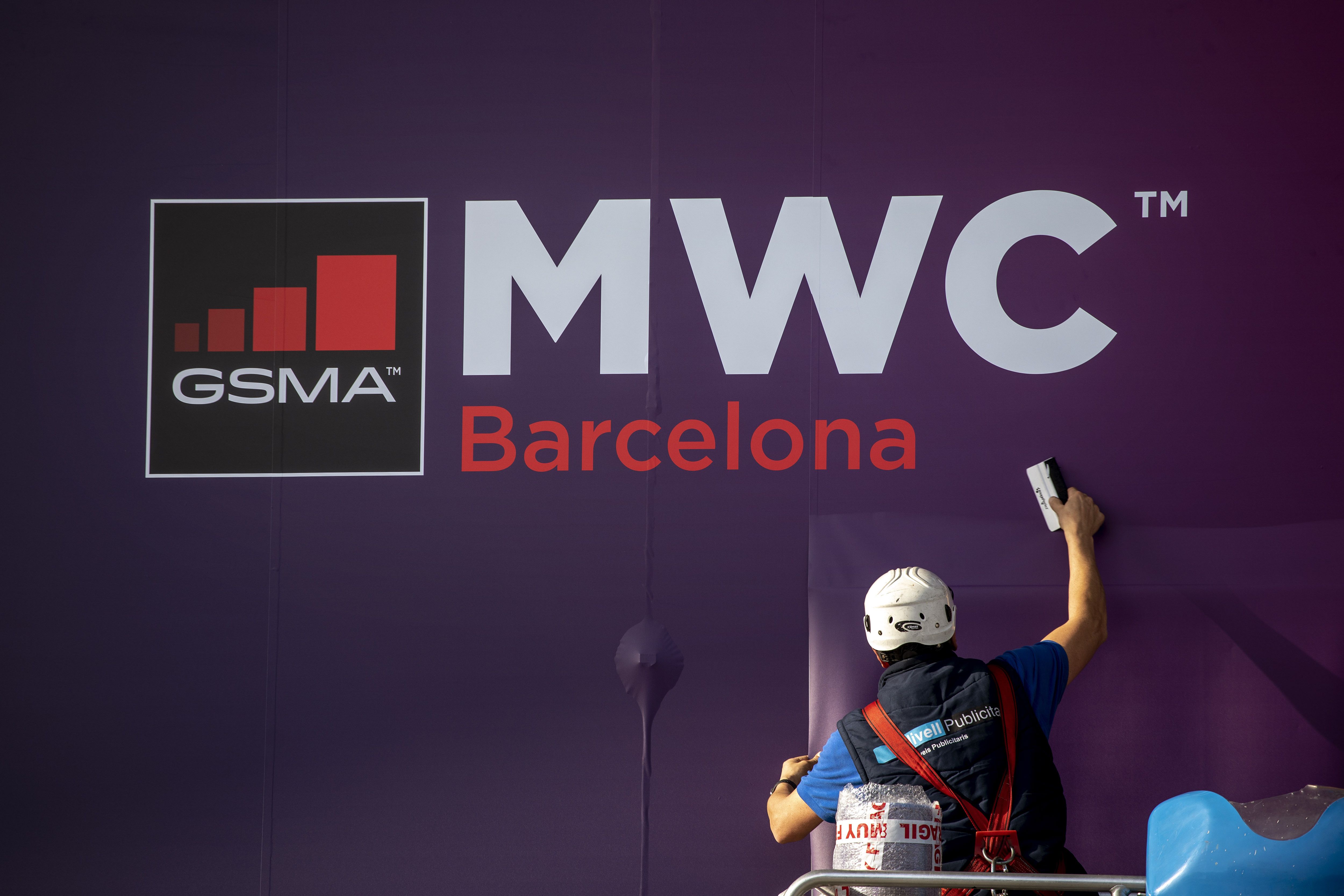 擔心武漢肺炎，全球行動通訊大會(Mobile World Congress, MWC)取消。 (美聯社/達志影像)