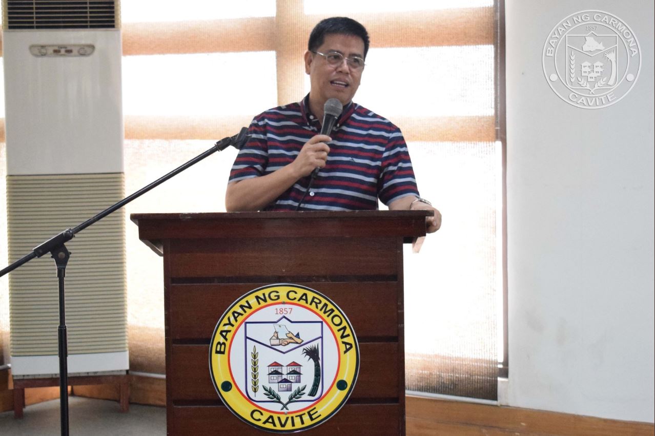 菲律賓前眾議員、甲美地省卡摩那市(Carmona)市長羅耀拉(Roy Loyola)。圖取自Roy Loyola 推特。