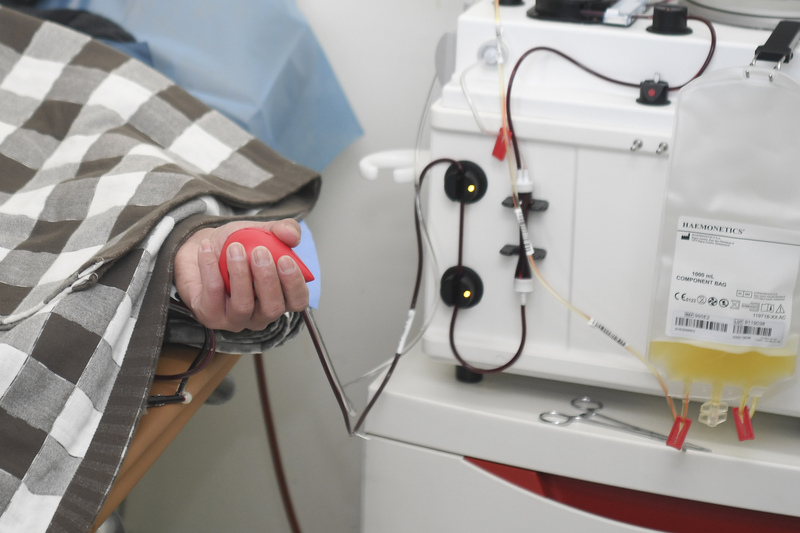 世衛建議 不要對COVID-19患者採取血漿治療。（圖:中央社檔案照片）