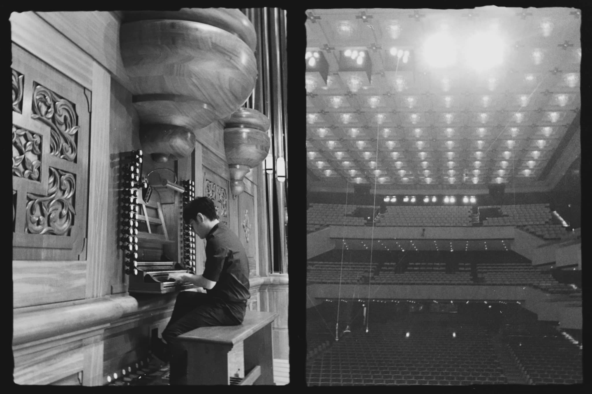 為了自己首次的個人作品音樂會，音樂人陳建騏將不只譜寫一段管風琴旋律，還將親自彈奏國家音樂廳管風琴，展現多才多藝一面。(人力飛行提供)