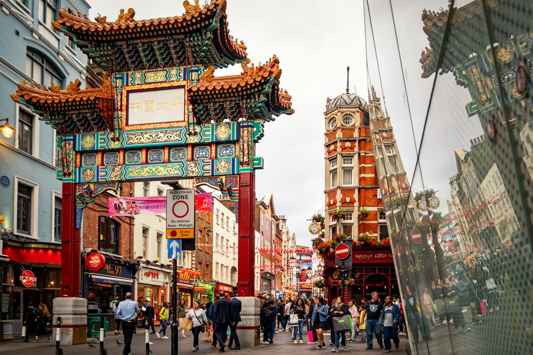 英國倫敦(London)的中國城。 (圖:unsplash)