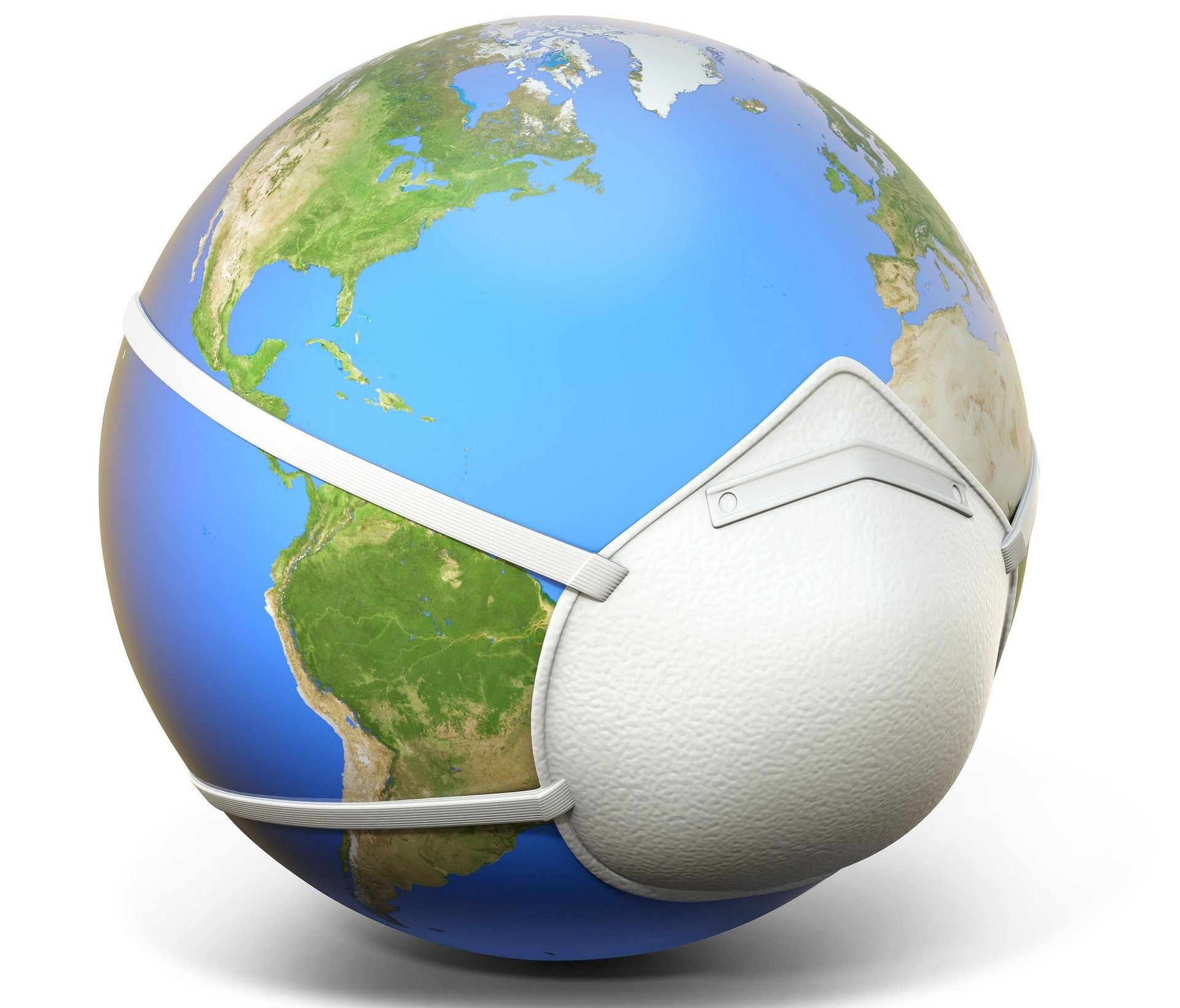 COVID-19(武漢肺炎)疫情延燒全球。(pixabay圖庫)