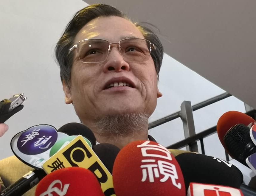 陸委會主委陳明通。(劉玉秋 攝)