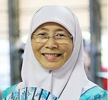 馬來西亞副首相旺阿芝莎(Wan Azizah Wan Ismail)(圖取自維基)