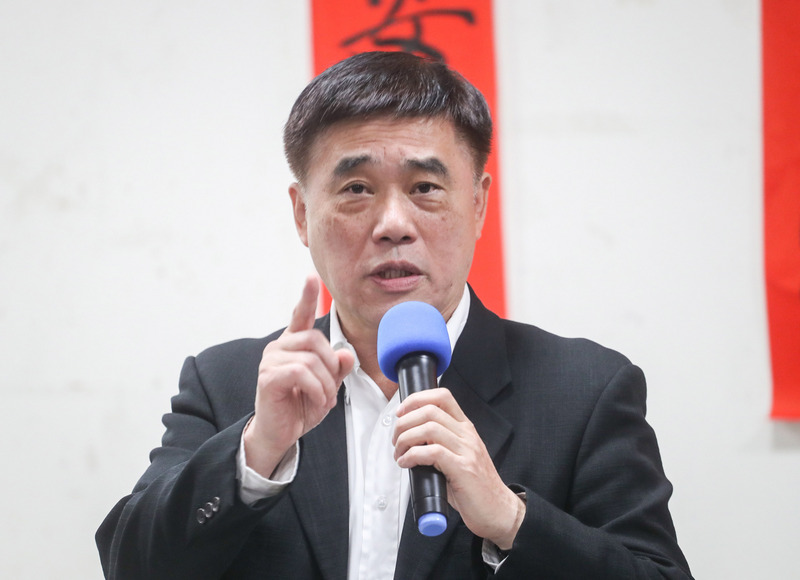 前國民黨副主席郝龍斌。資料照片。（中央社）
