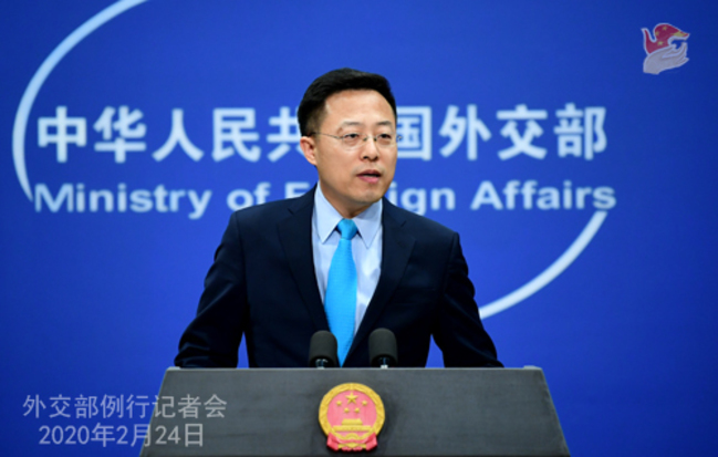 中國外交部發言人趙立堅表示，中國將加入聯合國武器貿易條約(UN Arms Trade Treaty)，以致力於增進全世界的和平與穩定。(網路圖片)