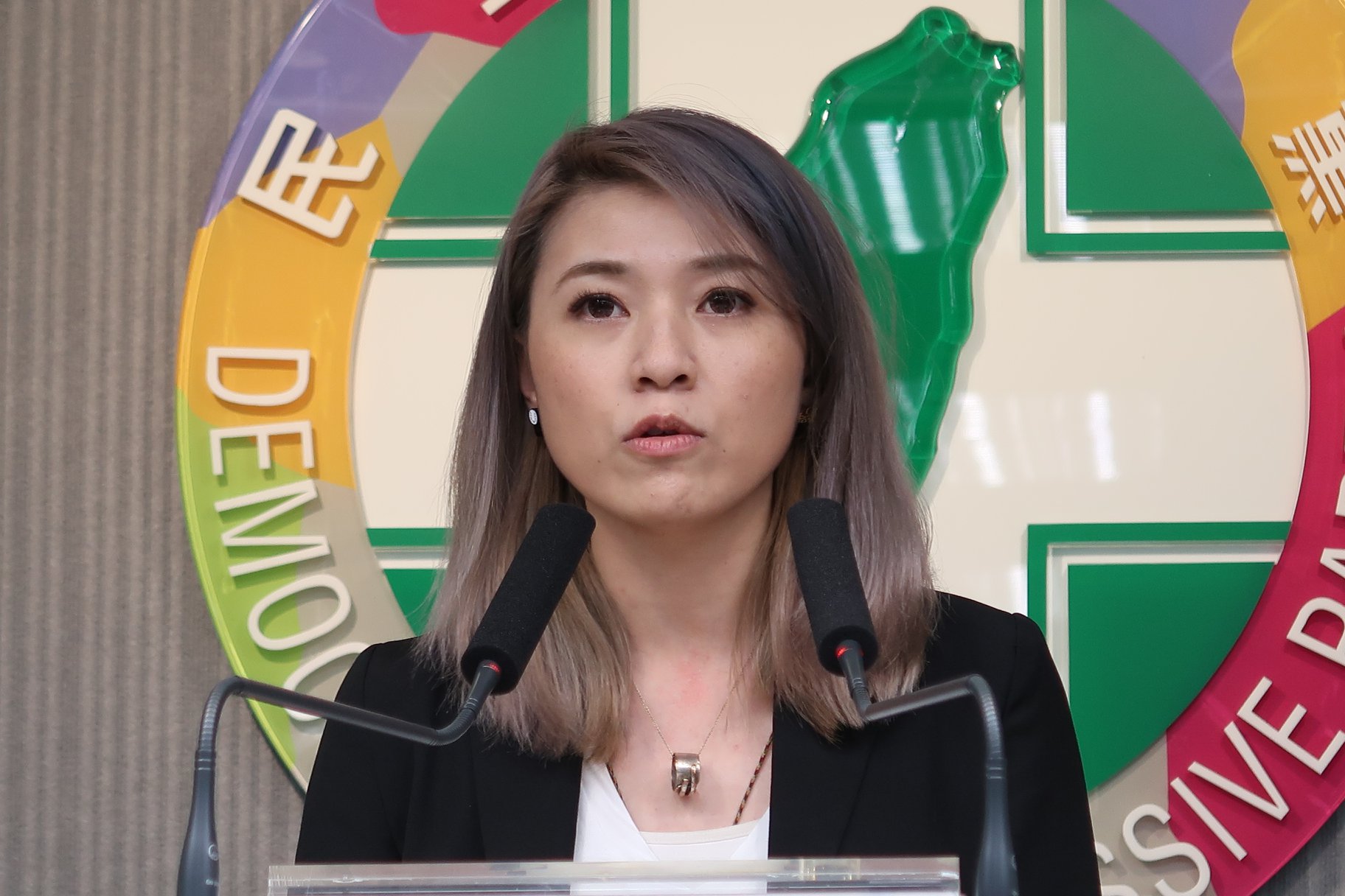 民進黨發言人顏若芳22日表示，李眉蓁應向外界說明，國民黨主席江啟臣也有義務向社會大眾說清楚。（資料照/劉玉秋 攝）