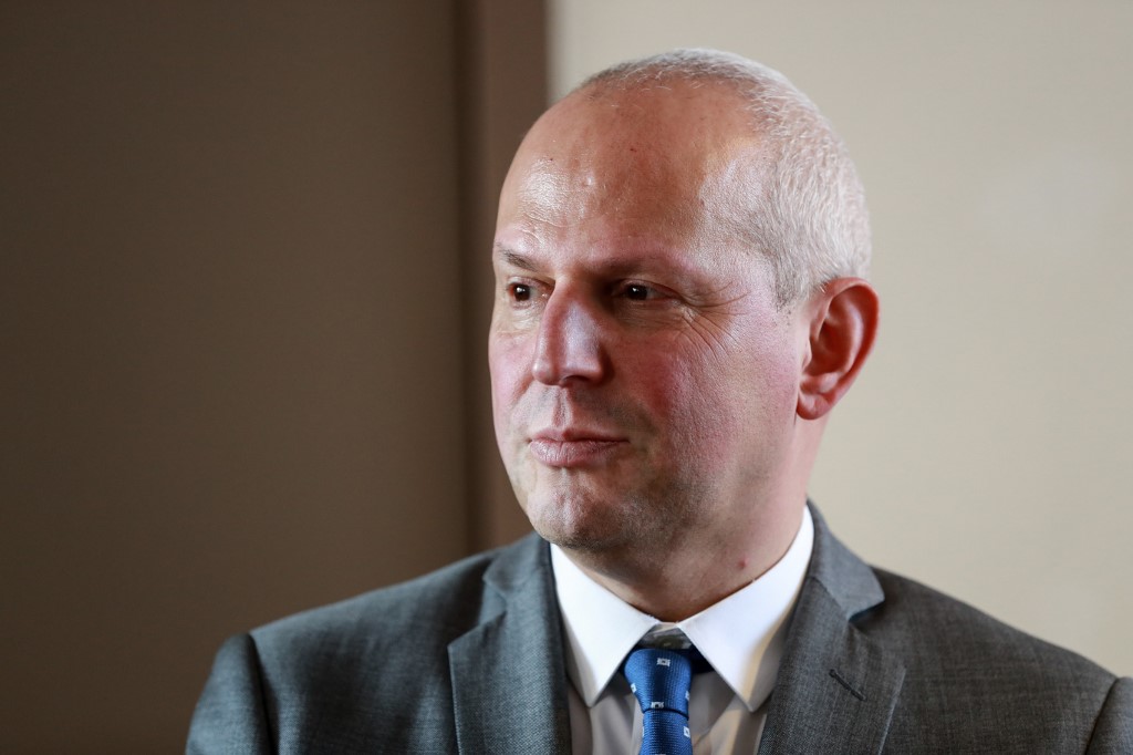 法國衛生部公衛署長沙羅孟(Jerome Salomon) (AFP)