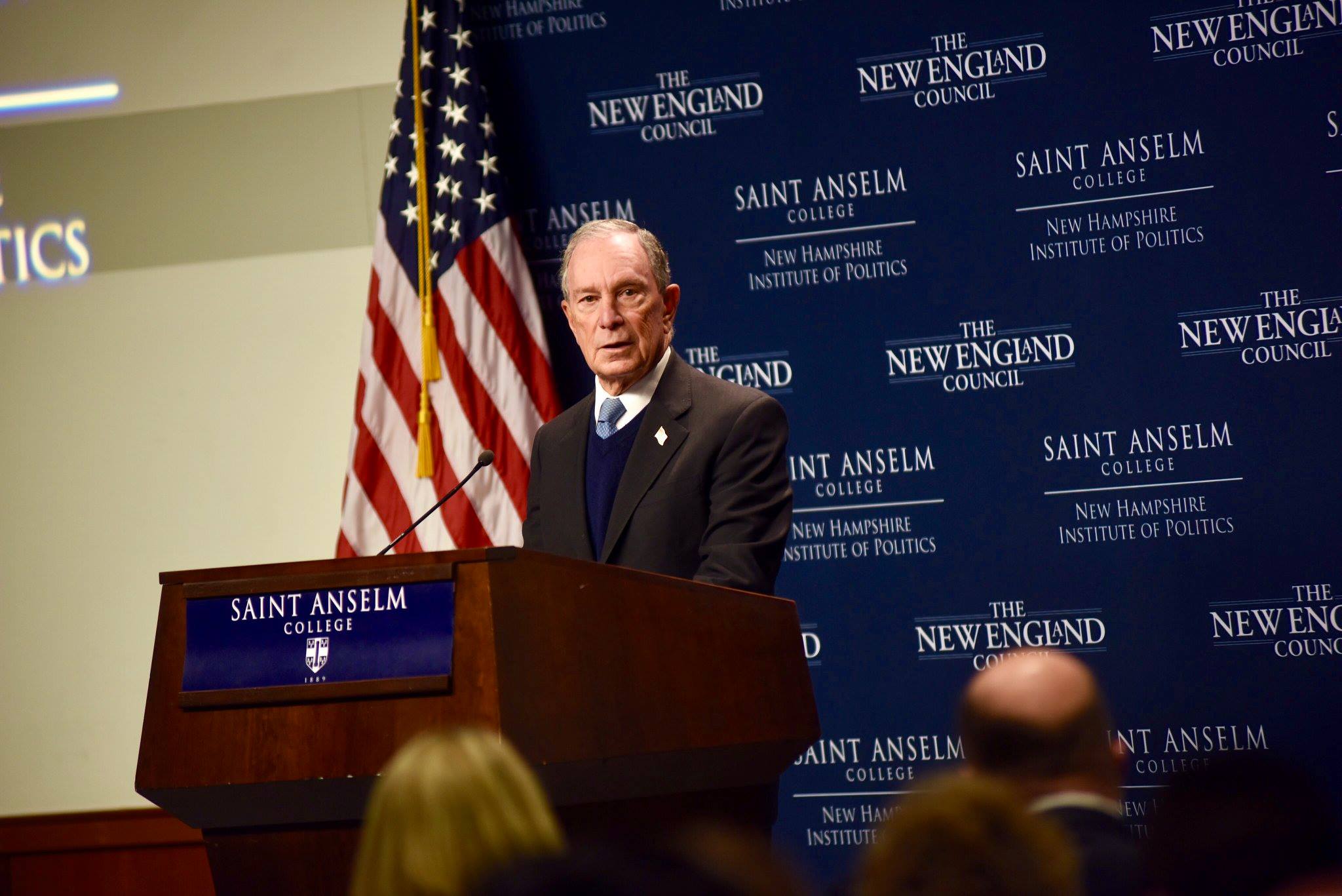 爭取美國民主黨總統候選人提名的前紐約市長彭博(Michael Bloomberg)。圖取自Michael Bloomberg臉書