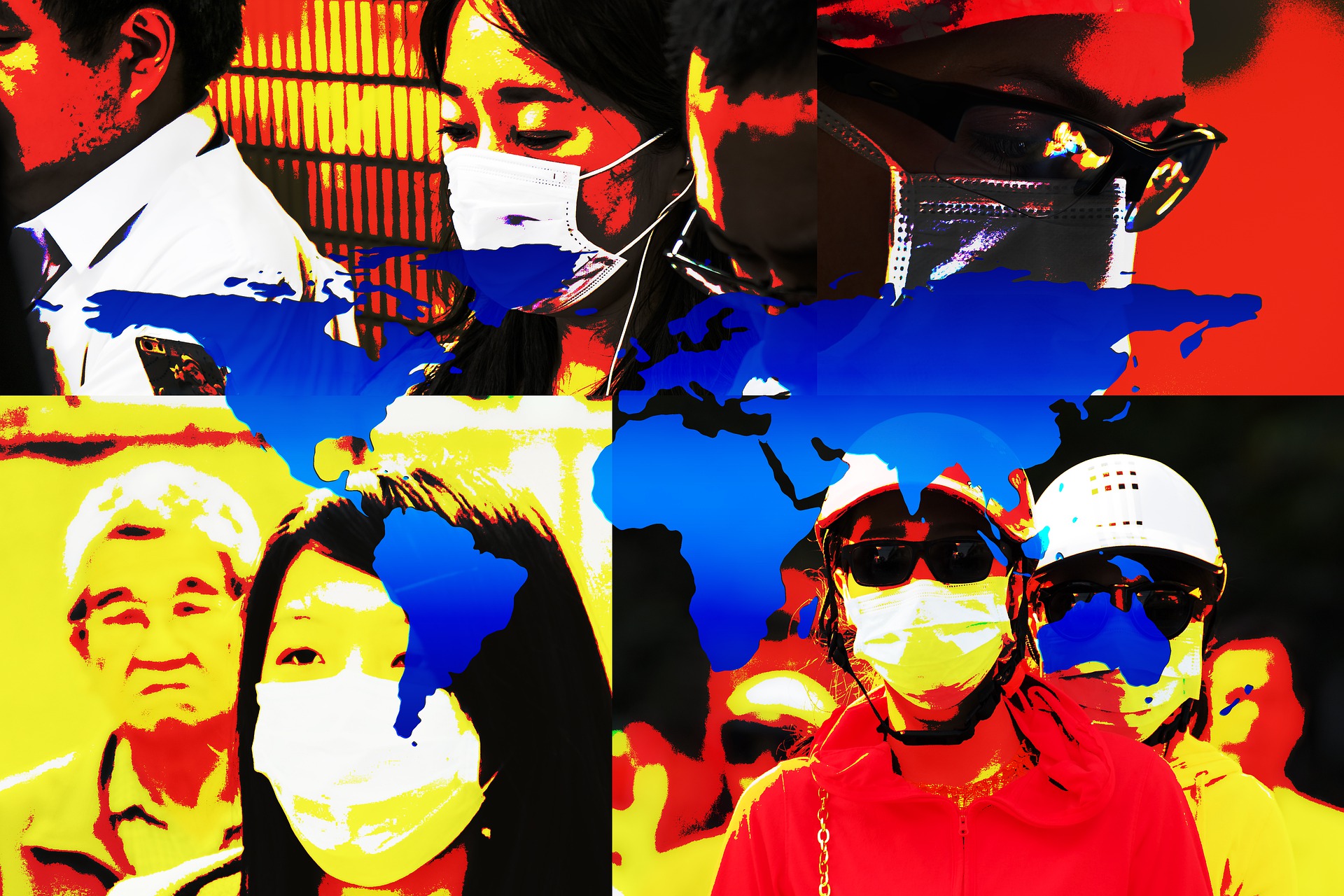因為中國隱匿疫情，WHO再配合淡化，才使得COVID-19(武漢肺炎)疫情延燒全球。(pixabay圖庫)