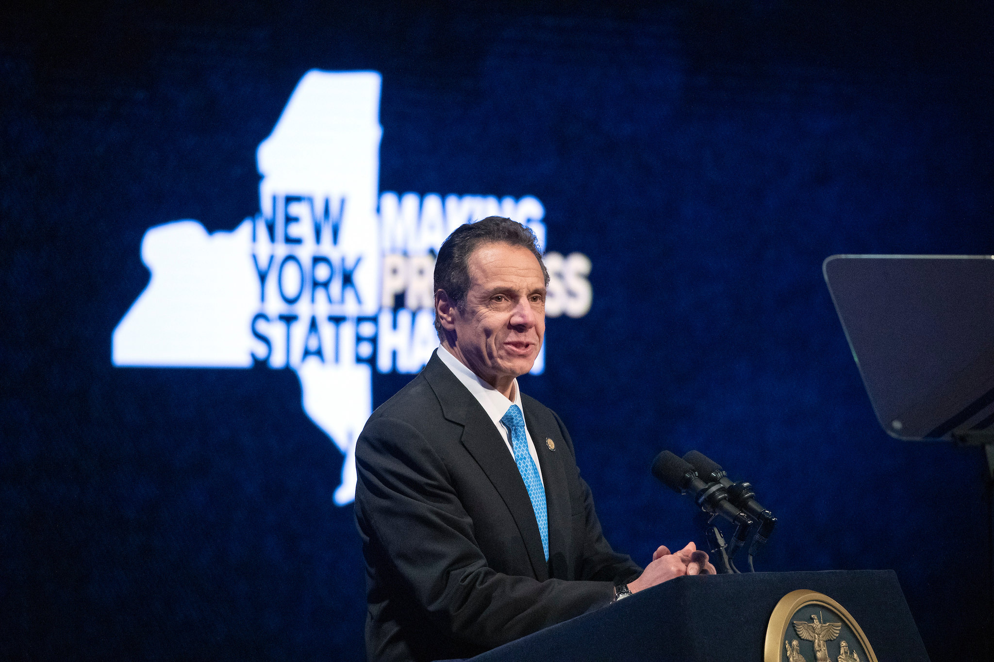 紐約州州長古莫(Andrew Cuomo)。 (圖:紐約州政府)