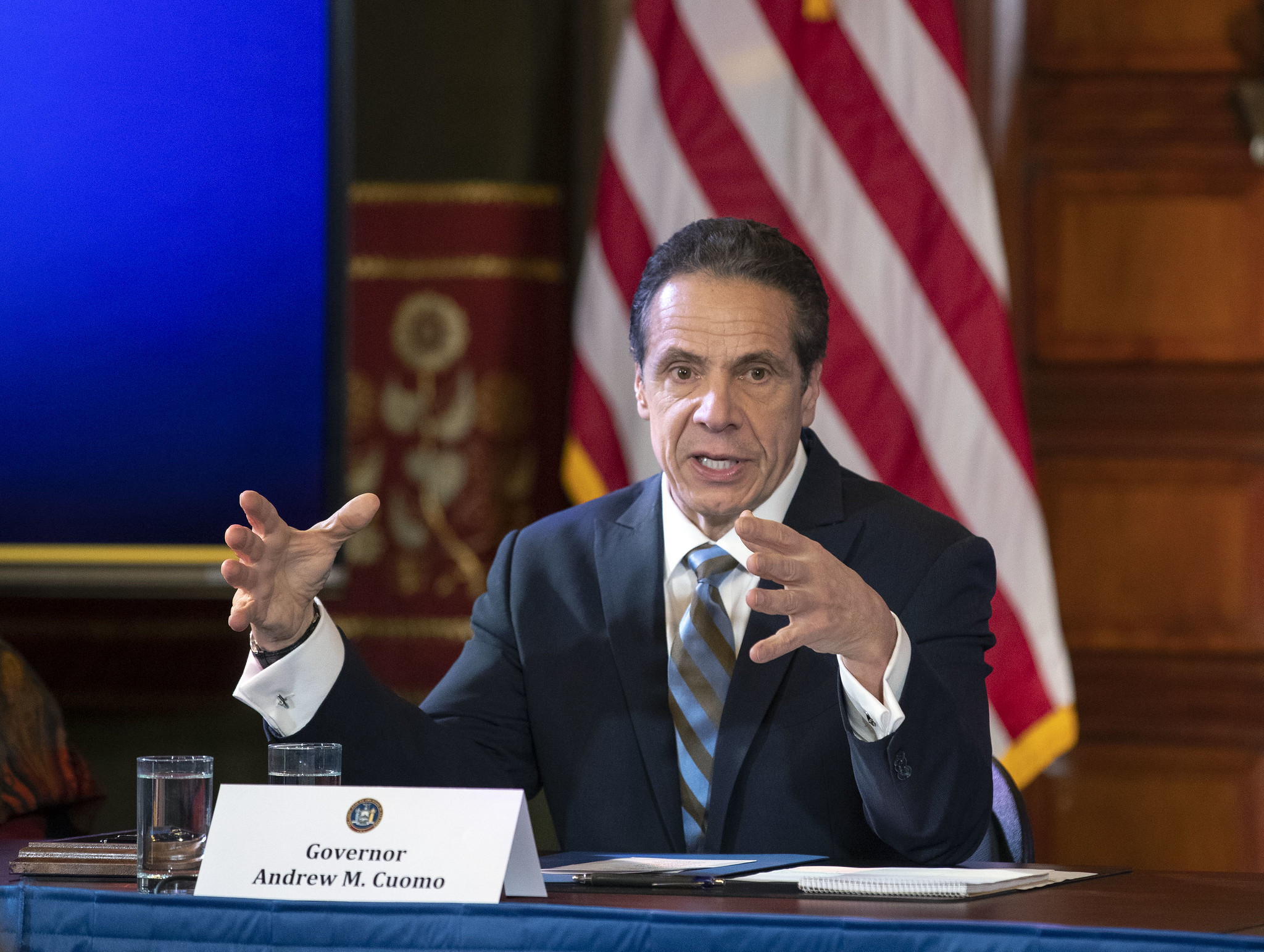 紐約州州長古莫(Andrew Cuomo)。 (圖:紐約州政府)