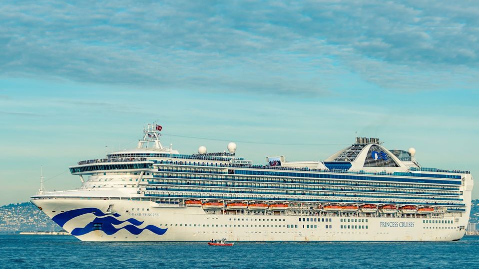 豪華郵輪「至尊公主號」(Grand Princess) 。(pexels圖庫)