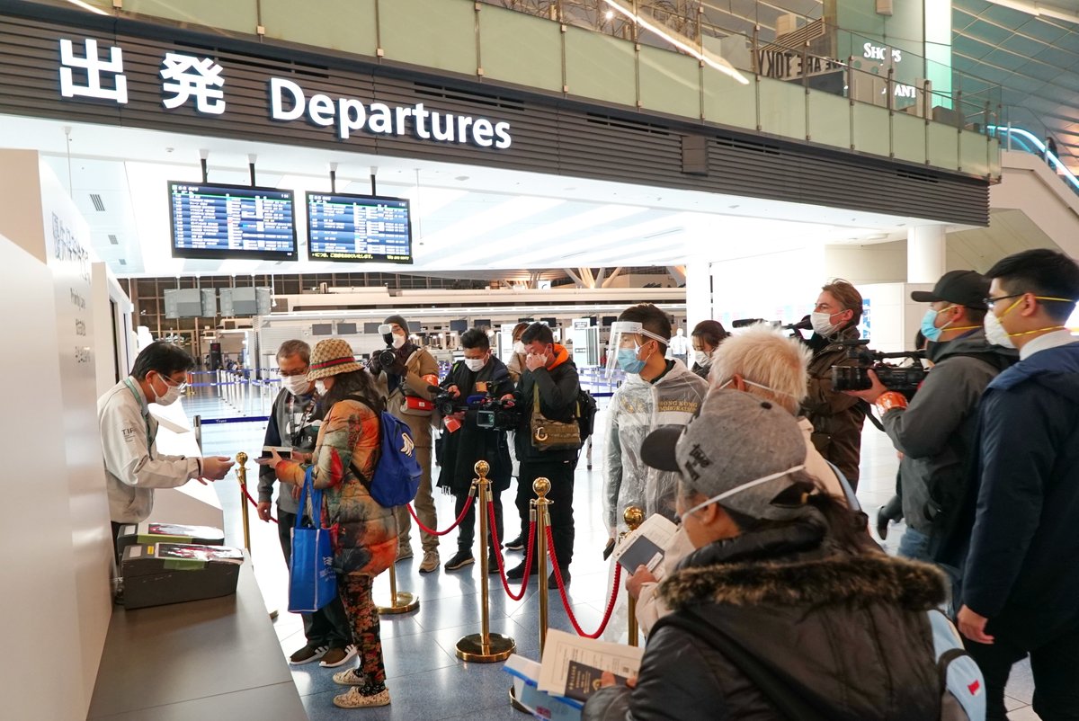 香港當局今天(5日)連續第二天派出包機到中國大陸湖北省，接載部分滯留當地的港人返回。(資料圖片/推特)