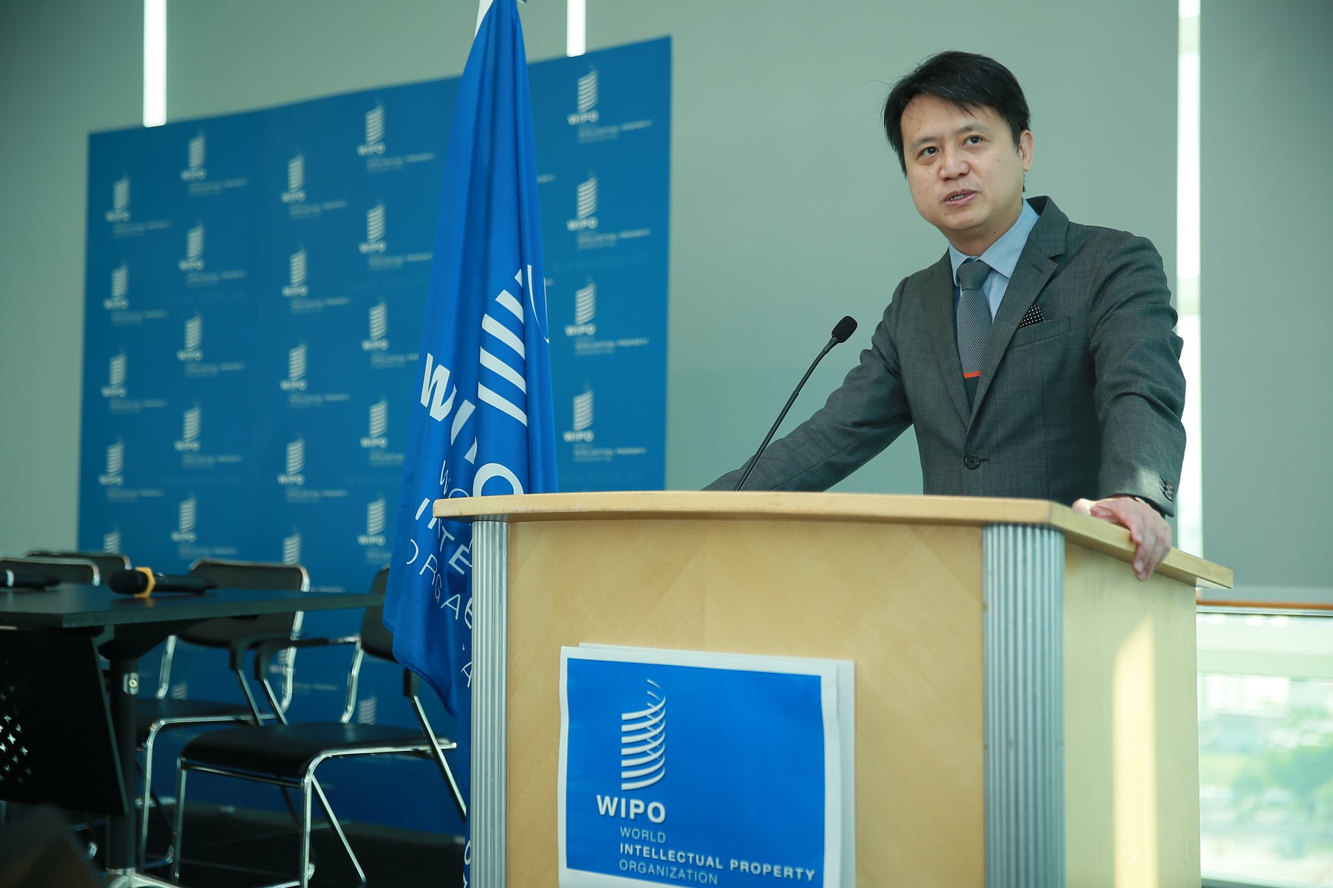 世界智慧財產權組織(WIPO)下屆秘書長人選4日揭曉，由新加坡智慧財產權局局長鄧鴻森出線。 (圖:星智產局)