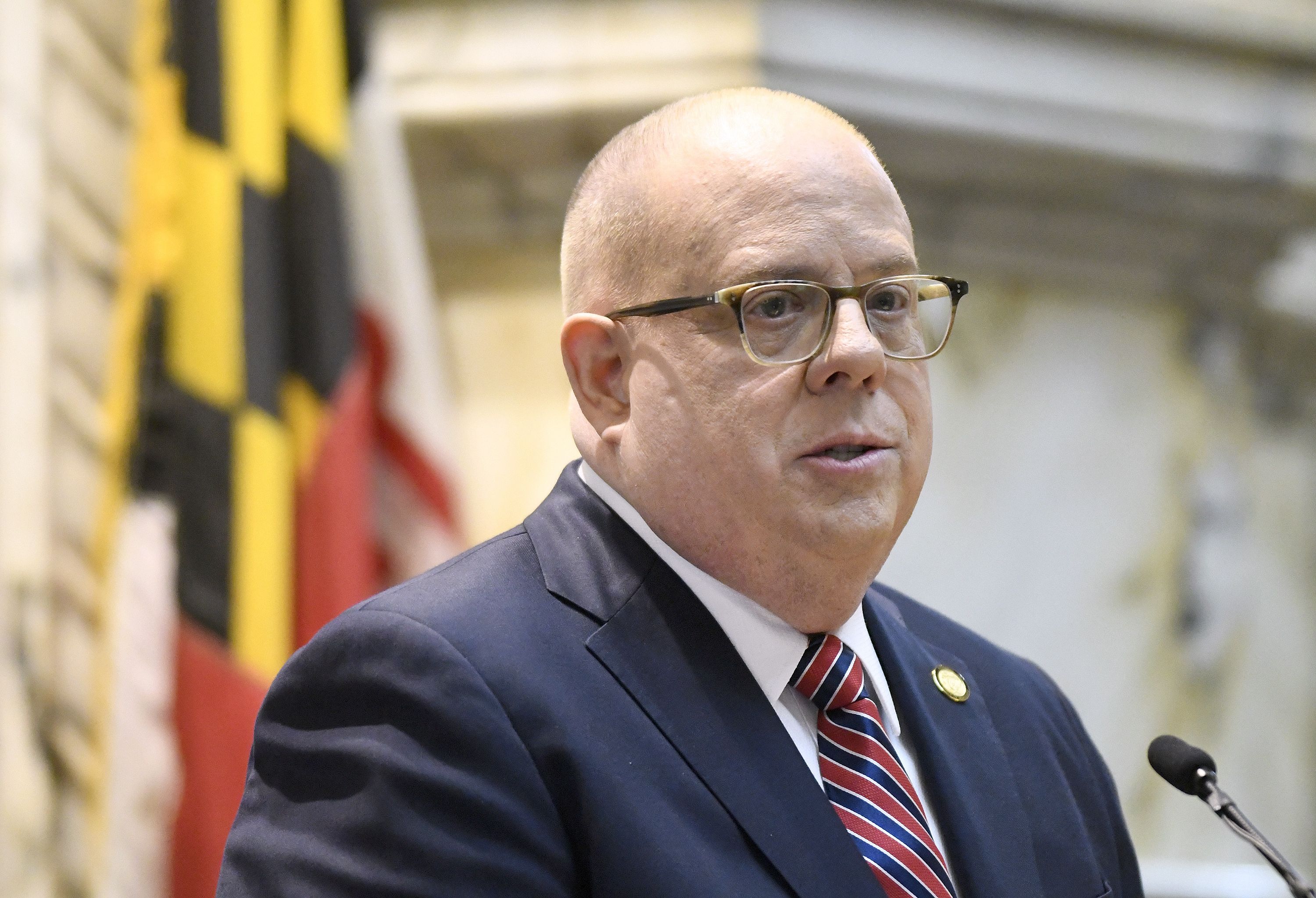 美國馬里蘭州前州長霍根(Larry Hogan) (資料照片/美聯社/達志影像)