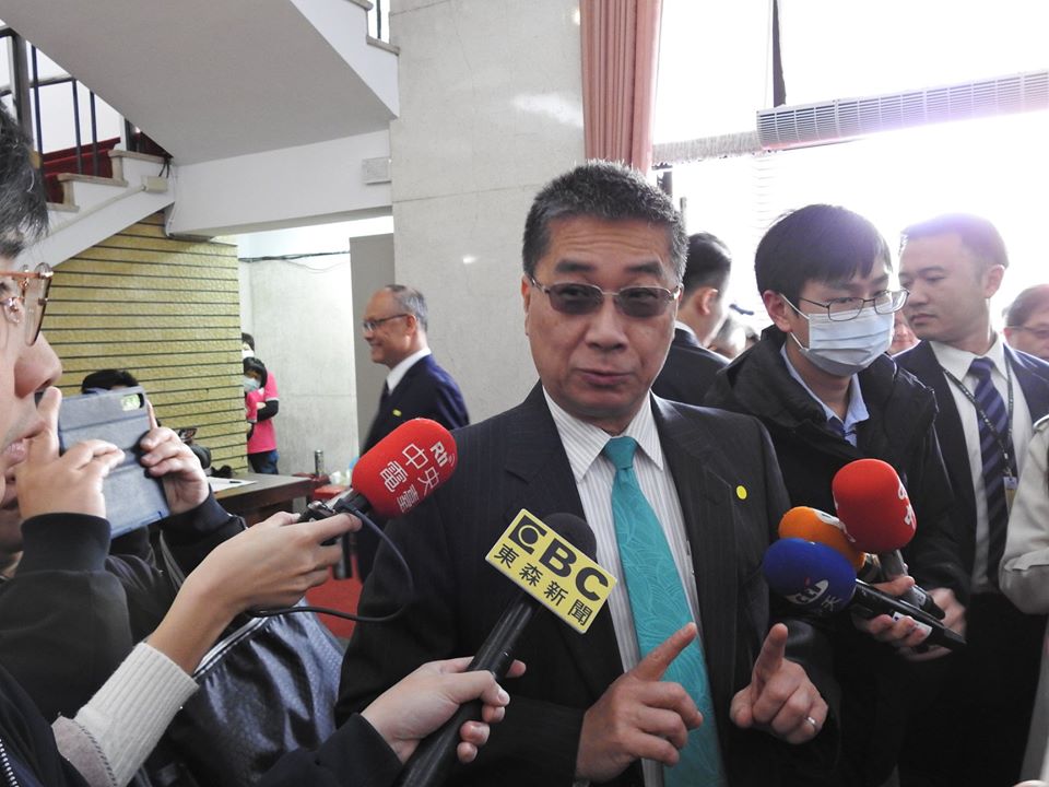 內政部長徐國勇(劉玉秋攝）