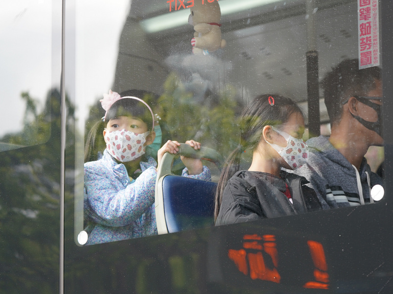 少數人仍不戴口罩 侯友宜籲中央公告強制。(中央社／資料照)