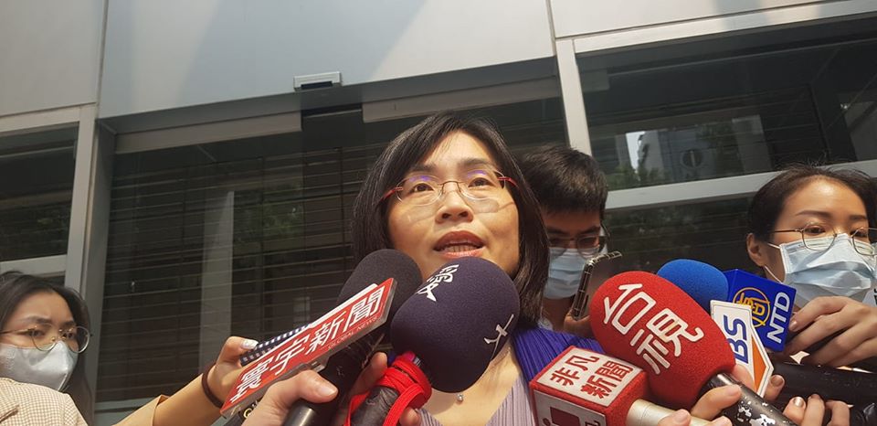 台大公衛學院副教授陳雅美建議政府，協助長照機構與社區及相關單位建立對話的機制，讓他們在實務防疫可以有所指引，避免出現防疫破口。(江昭倫攝)