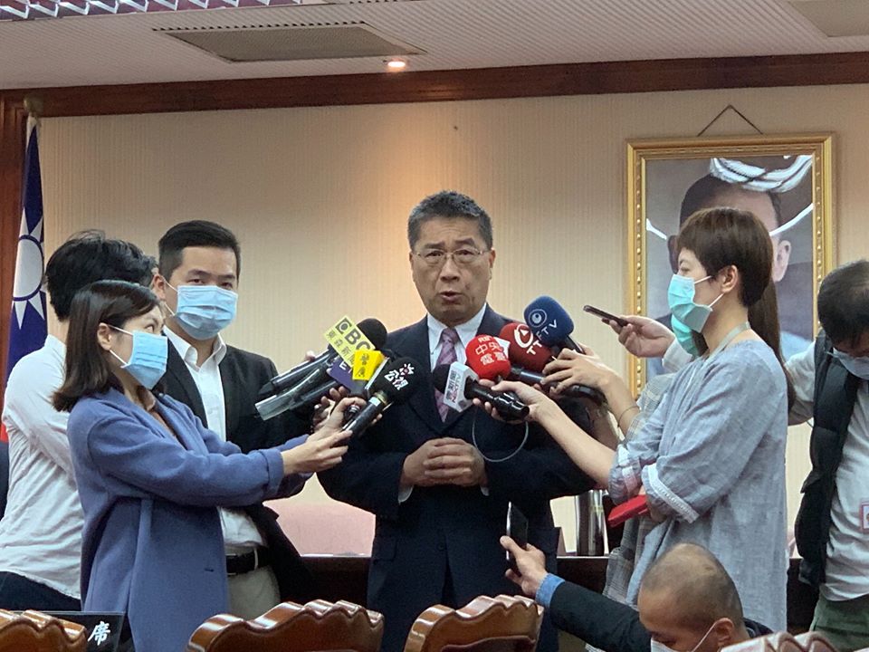 內政部長徐國勇列席內政委員會進行業務報告（劉玉秋攝）