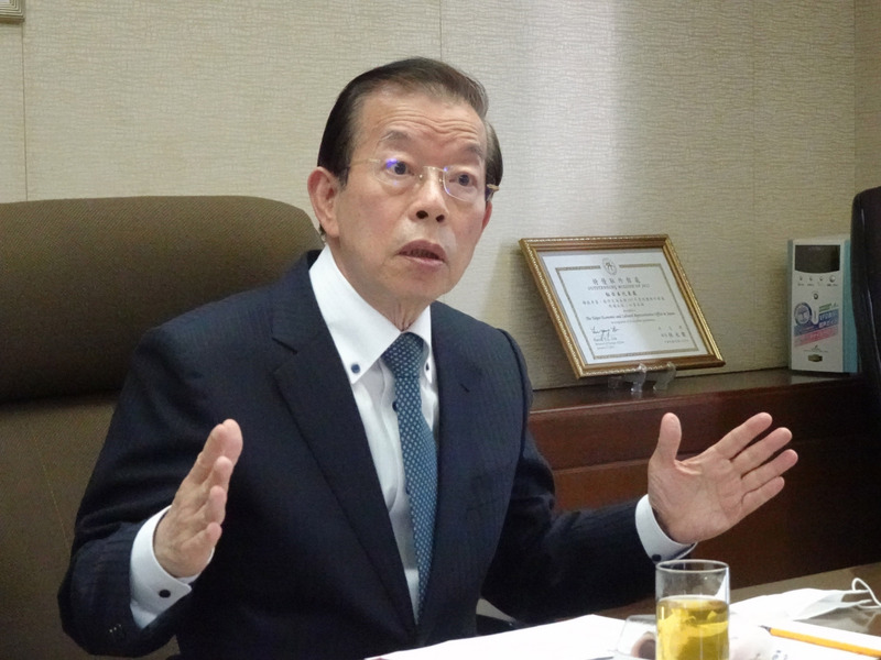駐日代表謝長廷。(圖:中央社檔案照片)