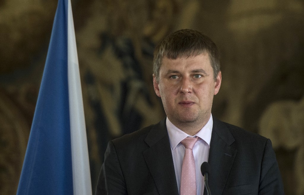 捷克外交部長派提賽克(Tomáš Petříček)。 (資料照片/AFP)