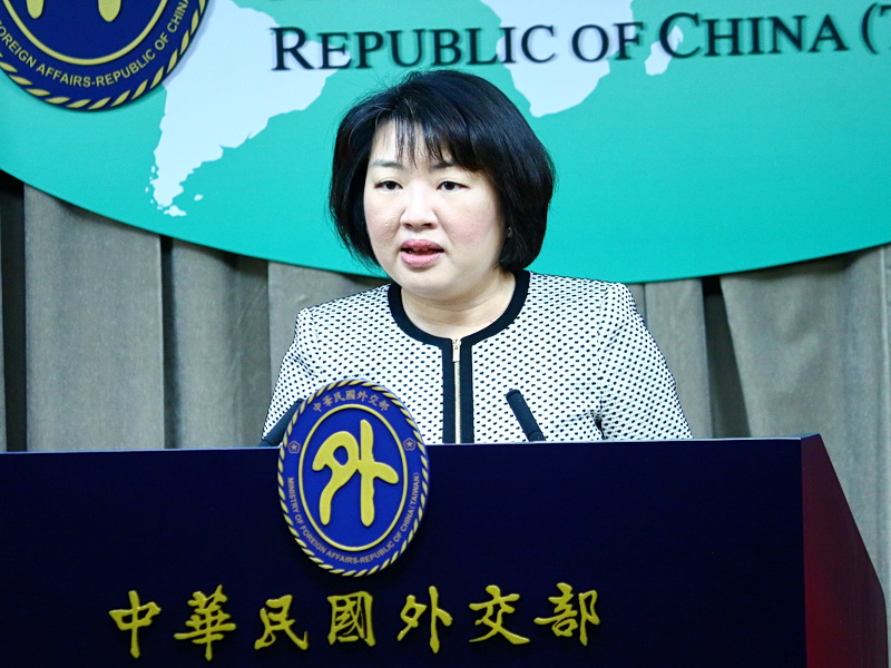 外交部歐洲司副司長陳詠韶表示，積極配合疫情指揮中心，與歐洲國家加強分享台灣抗疫經驗與貢獻 (央廣記者王照坤 攝)