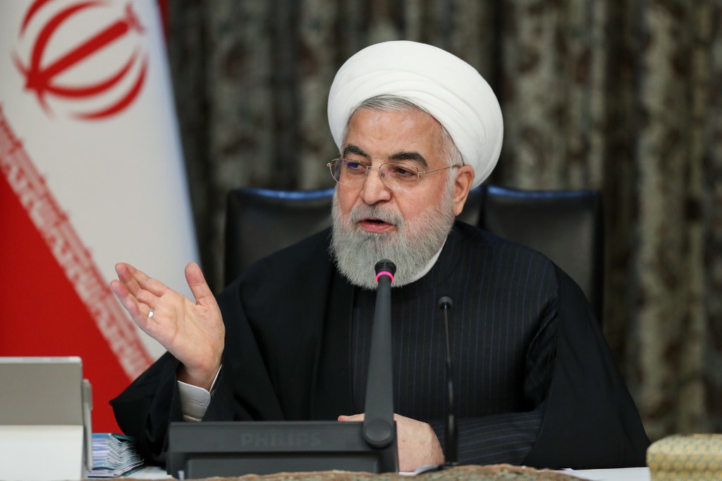伊朗總統魯哈尼(Hassan Rouhani)。 (資料照片/AFP)