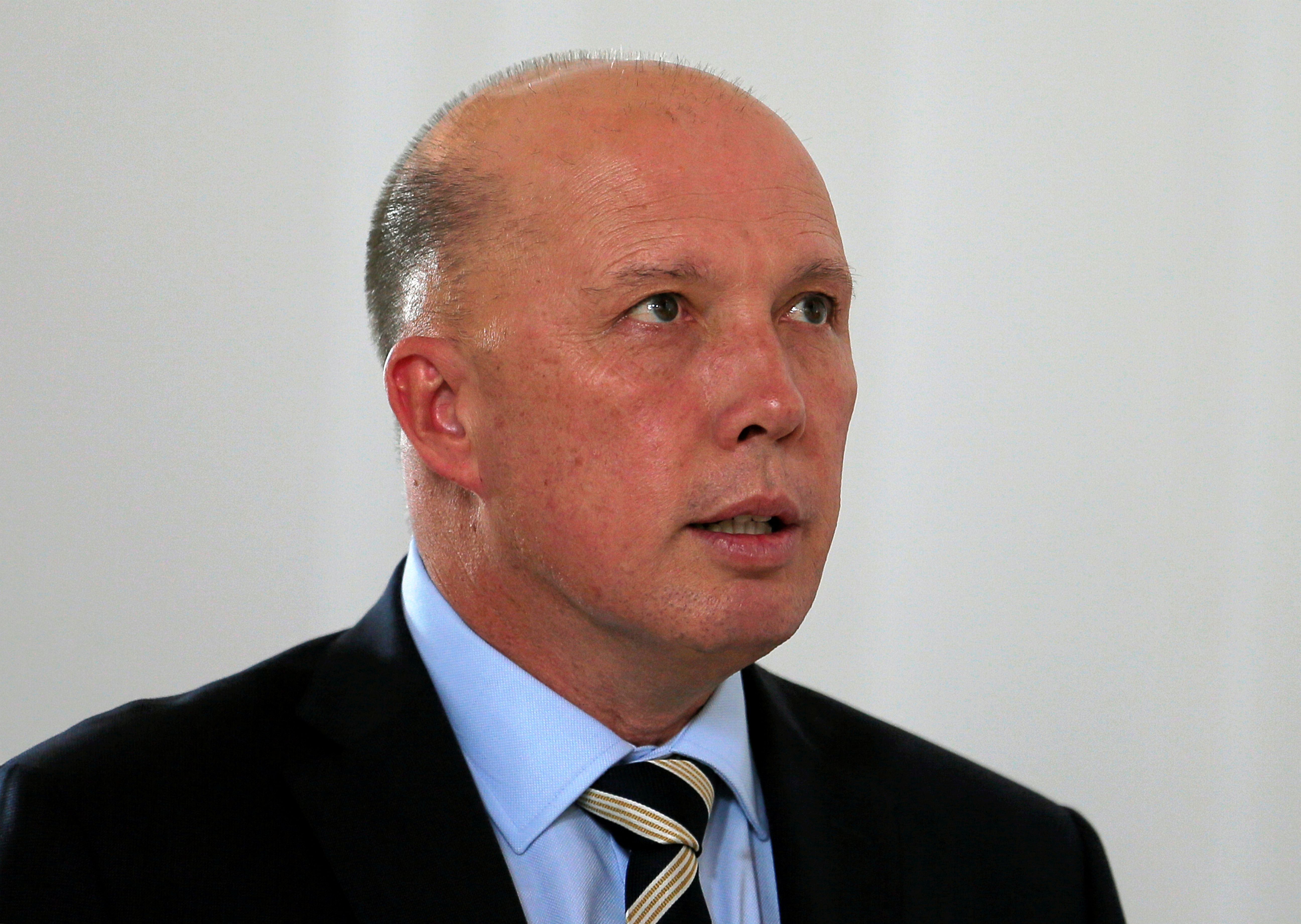 澳洲內政部長杜登(Peter Dutton) (路透社/達志影像)