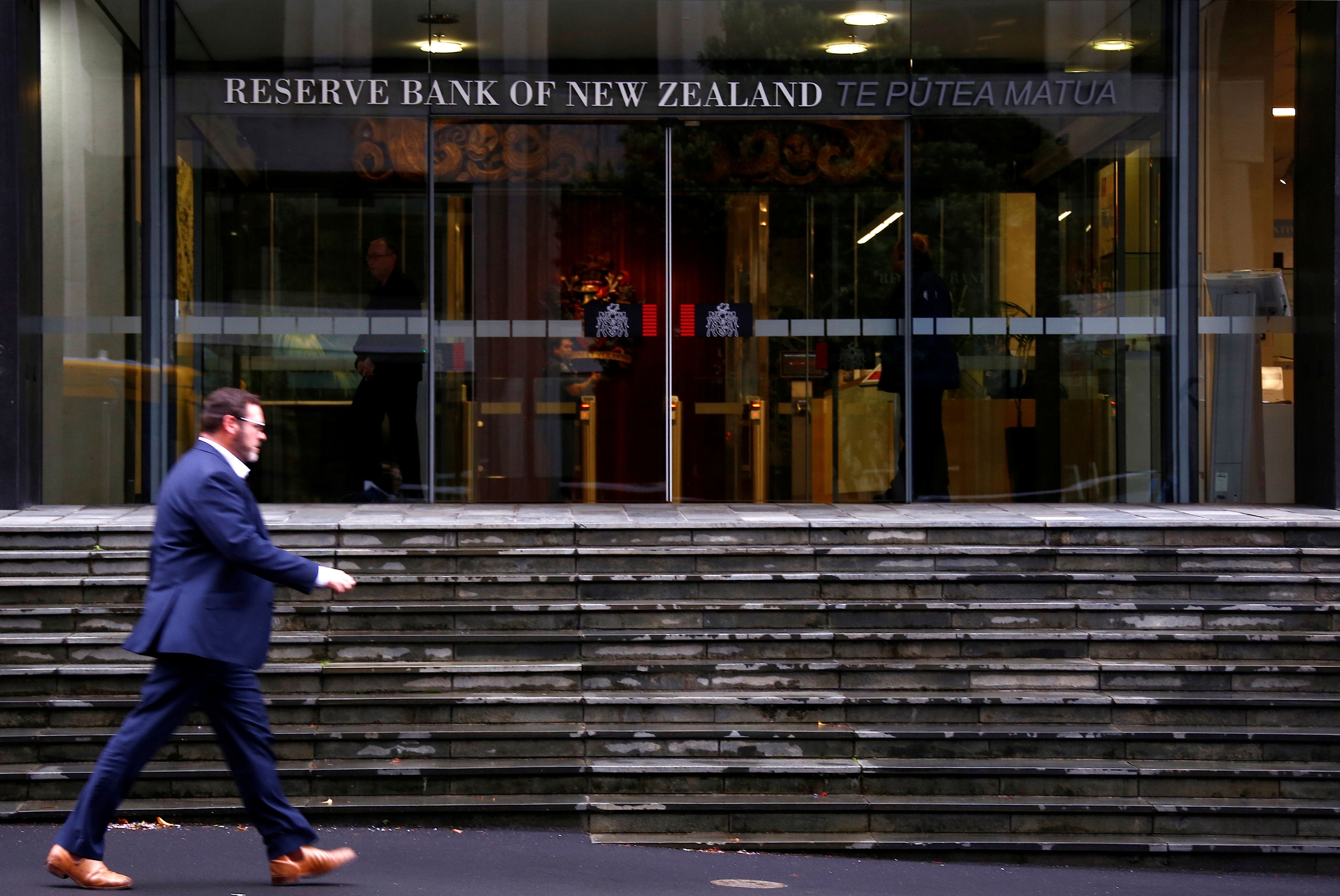 紐西蘭儲備銀行(Reserve Bank of New Zealand，RBNZ) (路透社/達志影像)