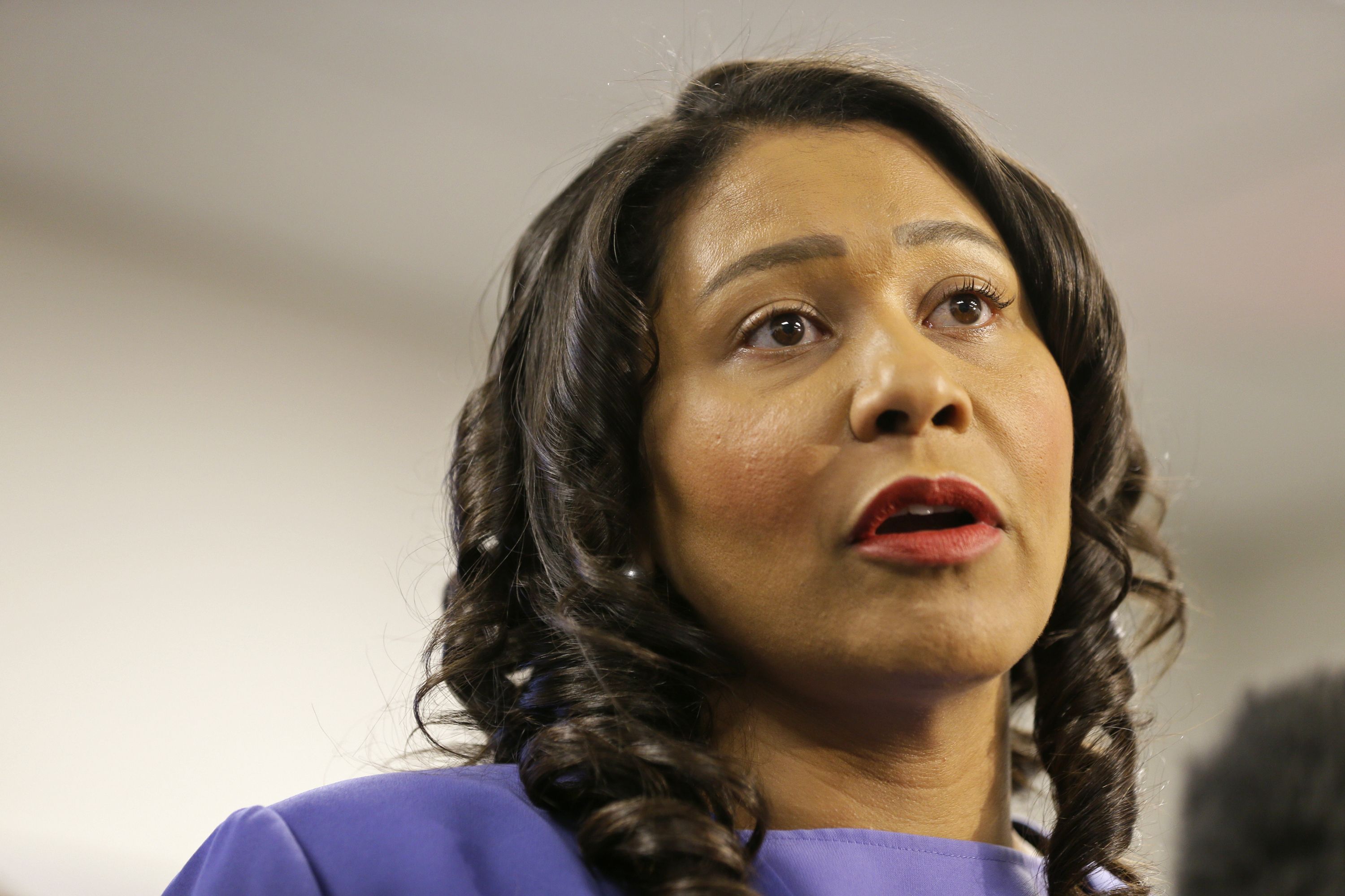 美國加州舊金山市長倫敦·布里德（London Breed）。(美聯社/達志影像)